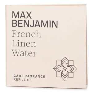 マックス ベンジャミン Car Fragrance Refill - French Linen Water 1pc Max Benjamin Car Fragrance Refill - French Linen Water 1pc 送料無料 【楽天海外通販】