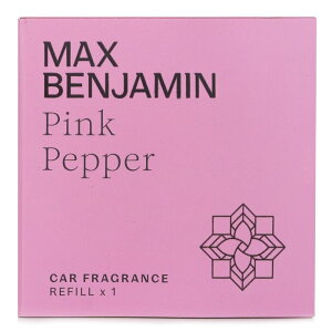 }bNX xW~ Car Fragrance Refill - Pink Pepper 1pc Max Benjamin Car Fragrance Refill - Pink Pepper 1pc  yyVCOʔ́z