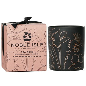 Noble Isle The Tea Rose Fine Fragrance Candle 200g Noble Isle The Tea Rose Fine Fragrance Candle 200g 送料無料 【楽天海外通販】