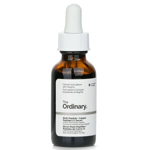 WEI[fBi[ Multi Peptide + Copper Peptides 1% Serum 30ml The Ordinary Multi Peptide + Copper Peptides 1% Serum 30ml  yyVCOʔ́z