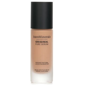 ベアミネラル Original Pure Serum Radiant Natural Liquid Foundation Mineral SPF 20 - # Medium Neutral 3.5 30ml BareMinerals Original Pure Serum Radiant Natural Liquid Foundation Mineral SPF 20 - # Medium Neutral 3.5 30ml 送料無料 【楽天海外通販】