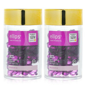 �G���b�v�X Hair Vitamin Oil - Nutri Color Duo 2x50capsules Ellips Hair Vitamin Oil - Nutri Color Duo 2x50capsules �������� �y�y�V�C�O�ʔ́z