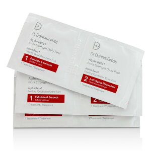 �h�N�^�[�f�j�X�O���X �A���t�@ �x�[�^ �G�L�X�g�� �X�g�����X �f�C���[ �s�[�� 60 Treatments Dr Dennis Gross Alpha Beta Extra Strength Daily Peel 60 Treatments �������� �y�y�V�C�O�ʔ́z