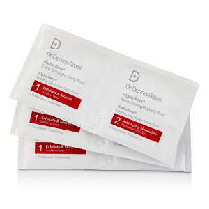 �h�N�^�[�f�j�X�O���X �A���t�@ �x�[�^ �G�L�X�g�� �X�g�����X �f�C���[ �s�[�� 30 Treatments Dr Dennis Gross Alpha Beta Extra Strength Daily Peel 30 Treatments �������� �y�y�V�C�O�ʔ́z