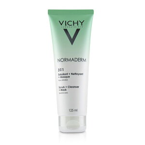 BV[ m}_[ 3 C 1 XNu + NU[ + }XN (For Acne Prone Skin / Sensitive Skin) 125ml Vichy Normaderm 3 In 1 Scrub + Cleanser + Mask (For Acne Prone Skin / Sensitive Skin) 125ml  yyVCO