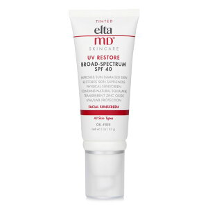 �G���^MD UV���X�g�A �t�B�W�J���T���X�N���[�� SPF40 - �e�B���g�^�C�v 57g EltaMD UV Restore Physical Facial Sunscreen SPF 40 - Tinted 57g �������� �y�y�V�C�O�ʔ́z