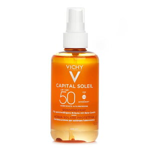 BV[ Capital Soleil Enhanced Tan Solar Protective Water Spray SPF 50 200ml Vichy Capital Soleil Enhanced Tan Solar Protective Water Spray SPF 50 200ml  yyVCOʔ́z