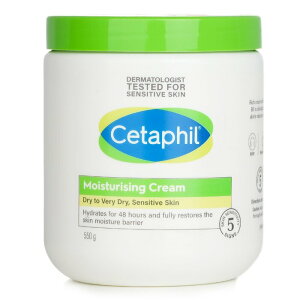 Z^tB Moisturising Cream 48H - For Dry to Very Dry, Sensitive Skin 550g Cetaphil Moisturising Cream 48H - For Dry to Very Dry, Sensitive Skin 550g  yyVCOʔ́z