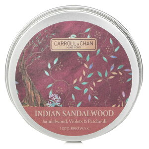 LhEL&` 100% Beeswax Mini Tin Candle - Indian Sandalwood (Sandalwood, Violets & Patchouli) 1pcs Carroll & Chan 100% Beeswax Mini Tin Candle - Indian Sandalwood (Sandalwood, Violets & Patchouli) 1pcs  yyV