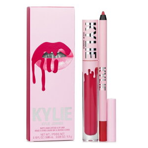 JC[EoCEJC[EWFi[ Matte Lip Kit: Matte Liquid Lipstick 3ml + Lip Liner 1.1g - 503 Bad Lil Thing 2pcs Kylie By Kylie Jenner Matte Lip Kit: Matte Liquid Lipstick 3ml + Lip Liner 1.1g - 503 Bad Lil Thing 2pcs  