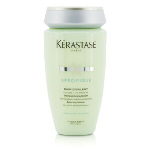 �P���X�^�[�[ �X�y�V�t�B�b�N �o�� �f�B�o�����g (���炪�I�C���[�̕���) 250ml Kerastase Specifique Bain Divalent Balancing Shampoo (Oily Roots, Sensitised Lengths) 250ml �������� �y�y�V�C�O�ʔ́z