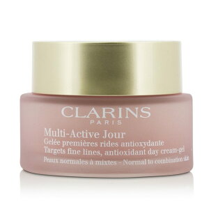 �N�������X M�A�N�e�B�� �f�C �N���[�� �m�[�}�� �R���r�l�[�V���� 50ml Clarins Multi-Active Day Targets Fine LinesAn.Ox Day Cream-Gel - For Normal To Combination Skin 50ml �������� �y�y�V�C�O�ʔ́z