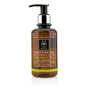 アピヴィータ ピュリファイングジェル プロポリス ライム - オイリー/コンビネーション肌用 200ml Apivita Purifying Gel With Propolis Lime - For Oily/Combination Skin 200ml 送料無料 【楽天海外通販】