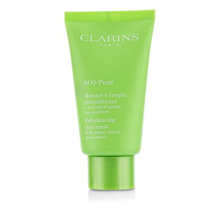 NX sA RZg NC }XN (Rrl[V~IC[p) 75ml Clarins SOS Pure Rebalancing Clay Mask with Alpine Willow - Combination to Oily Skin 75ml  yyVCOʔ́z