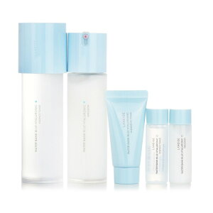l[W Water Bank Blue Hyaluronic 2 Step Essential Set (For Combination to Oily Skin) 5pcs  yyVCOʔ́z