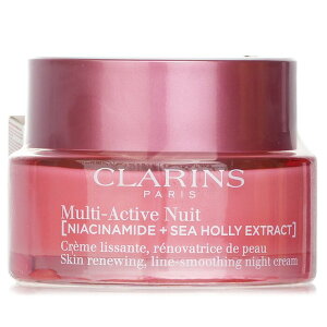 �N�������X Multi Active Nuit (Niacinamide + Sea Holly Extract) Skin Renewing Line Smoothing Night Cream Dry Skin 50ml �������� �y�y�V�C�O�ʔ́z