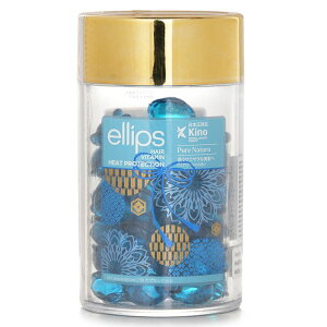 �G���b�v�X Hair Vitamin Heat Protection Oil Pure Natura (Blue) 50capsules x1ml �������� �y�y�V�C�O�ʔ́z