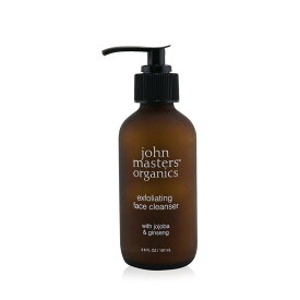 ジョンマスターオーガニック エクスフォリエイティング フェース クレンザー With Jojoba Ginseng 107ml John Masters Organics Exfoliating Face Cleanser With Jojoba Ginseng 107ml 送料無料 【楽天海外通販】