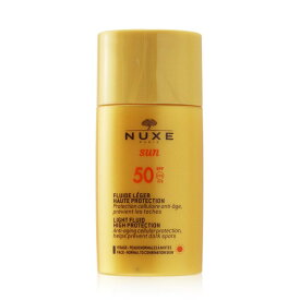 ニュクス Nuxe Sun Light Fluid For Face - High Protection SPF50 (For Normal To Combination Skin) 50ml Nuxe Nuxe Sun Light Fluid For Face - High Protection SPF50 (For Normal To Combination Skin) 50ml 送料無料 【楽天海外通販】