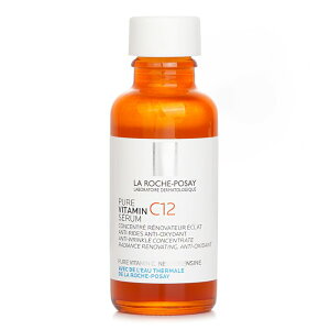 �����b�V���|�[ Pure Vitamin C �s���A �r�^�~�� C12 ;; �Z���� La Roche Posay Pure Vitamin C12 Serum ;; Concentrate, Radiance Renovating, Ox 30ml �������� �y�y�V�C�O�ʔ́z