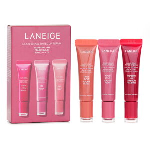 ���l�[�W�� �O���[�Y �N���C�Y �e�B���e�b�h ���b�v �Z���� �Z�b�g No Peach Glaze Maple Glaze Raspberry Jam Laneige Glaze Craze Tinted Lip Serum Set No Peach Glaze Maple Glaze Raspberry Jam 12g x 3 �������� �y�y�V�C�O��