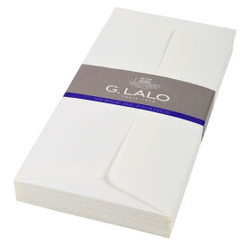 G.Lalo ヴェルジェ・ド・フランス 封筒A4(DL/洋長6) 三つ折サイズ ホワイト 25枚入り gl46100