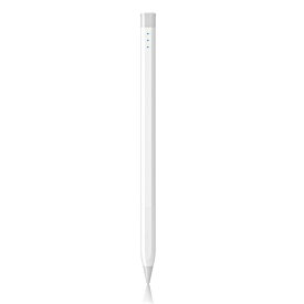 【2023年最新 バッテリー残量表示 iPadペン】USGMoBi タッチペン iPad専用 ペンシル 傾き検知 マグネット吸着 パームリジェクション機能 スタイラスペン Type-C充電式 超高精度 無遅延 iPad/iPad Air/iP