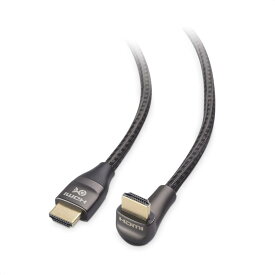 Cable Matters 8K HDMI ケーブル 2m HDMI L字 90度 8K 120Hz解像度 48Gbps Apple TV 任天堂 PS5 Xbox Series X/S RTX 3080/3090 RX 6800/6900対応 ウルトラハイスピードケーブル HDR対応 ブラック