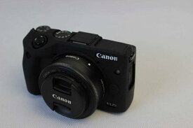 Koowl 対応 Canon キヤノン EOS M3 カメラカバー シリコンケース シリコンカバー カメラケース 撮影ケース ライナーケース カメラホルダー、Koowl製作、超薄型、耐震・耐衝撃・耐磨耗性が高い (