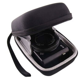 Canon PowerShot G7X / SX620HS/SX720HS/SX730HS/SX740HS/G9 Xデジタルカメラ専用収納ケース-WERJIA .JP (黒)