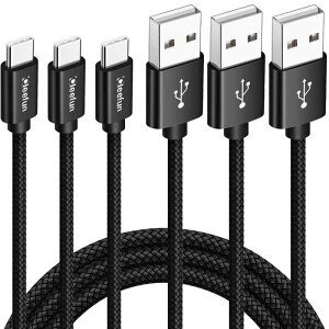 USB Type C P[uy1m 3{zCLEEFUN 3A}[d QC3.0Ή ^Cvc[dP[u ϋv iC USB A to USB C P[u Xperia 10II XZ1 XZ2 XZ3, Galaxy A20 A21 A5