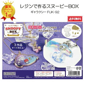 【お買い物マラソン】 【スヌーピー スヌーピーキット レジンセット レジンボックス エルベール キーホルダー チャーム レジン【スヌーピー】【エルベール】【レジンクラフトキット】レジンで作るスヌーピーBOX 『ギャラクシー FUK-92』