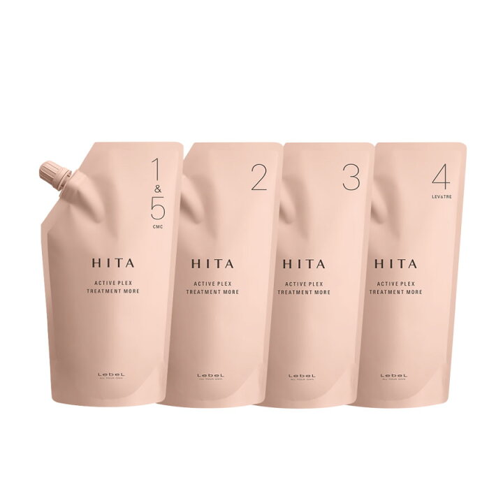 楽天市場】【 4点 セット 】ルベル HITA ヒタ APトリートメントモア 