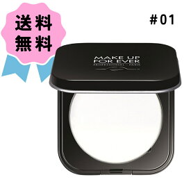 ＼クーポン配布中／MAKE UP FOR EVER / メイクアップ フォー エバー ウルトラ HD プレスト パウダー #01 トランスルーセント 6.2g フェイスパウダー コスメ 女性 かわいい ご褒美 おしゃれ ギフト プレゼント