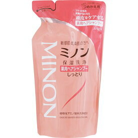 第一三共ヘルスケア ミノン薬用ヘアシャンプー 詰替 380ml