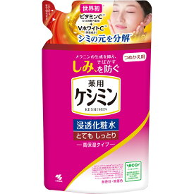 小林製薬 ケシミン 浸透化粧水 とてもしっとり高保湿タイプ つめかえ用 140ml