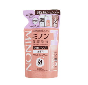 第一三共ヘルスケア ミノン 全身シャンプー泡タイプ つめかえ用 400ml【医薬部外品】【配送A】