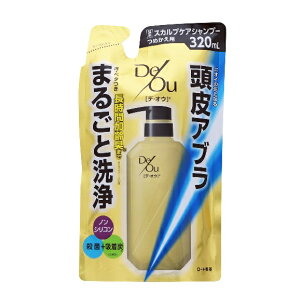 ロート製薬 デ・オウ 薬用スカルプケアシャンプー つめかえ用 320ml【医薬部外品】