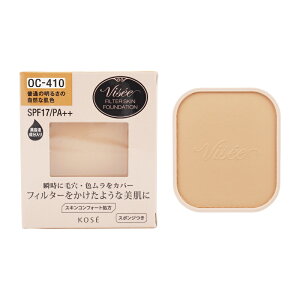 Visee ���B�Z ���V�F �t�B���^�[�X�L�� �t�@���f�[�V���� OC-410 ���t�B�� 10g SPF17 PA++ �ь� �F���� ���e�t�����z��[�M�t�g���b�s���O�Ή�]