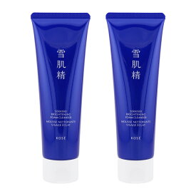 [2個セット]雪肌精 ブライトニング クリーム ウォッシュ 130g 洗顔フォーム ナチュラルフローラル 毛穴 肌荒れ ニキビ[医薬部外品][ギフトラッピング対応]