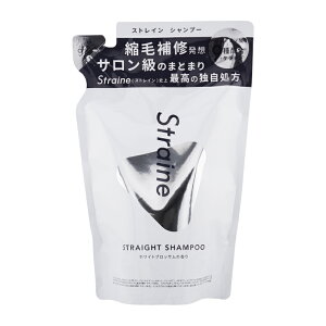 Straine XgC STRAIGHT SHAMPOO Xg[g Vv[ lߑւp 400mL tB zCgubT̍ PPTn򐬕[MtgbsOΉ]