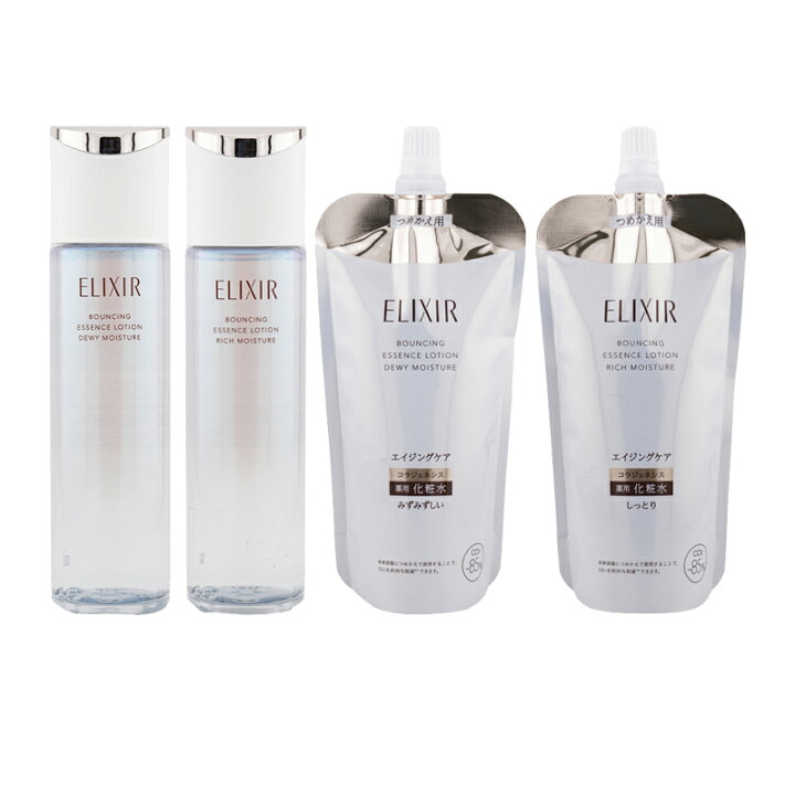 楽天市場】[組合せ自由][2個セット]ELIXIR エリクシール リフト ELIXIR エイジングケアコラジェネシス化粧水 乳液 セット みずみずしい