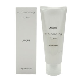 naris ナリス LUQUE ルクエ Wクレンジング フォーム 洗顔料 100g ホイップ泡 保湿 無香料 無鉱物オイル 無タール系色素[ギフトラッピング対応]