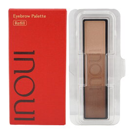 inoui 資生堂 インウイ アイブロウパレット 02 アッシュブラウン 3.7g 詰め替え用 レフィル フローラルフルーティシプレの香り [ギフトラッピング対応]