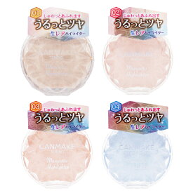 [4種類から選べる] CANMAKE キャンメイク むにゅっとハイライター ラメ配合 透明感 光沢肌[ギフトラッピング対応]