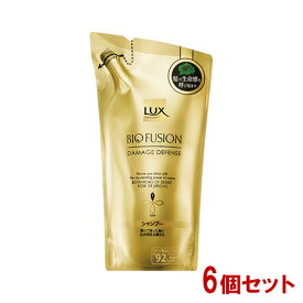 ラックス バイオフュージョン ダメージディフェンス シャンプー つめかえ用200g×6個セット LUX BIO FUSION ユニリーバ(Unilever)【送料込】