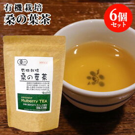 河村農園 国産 有機栽培 桑の葉茶 (2g×12包入り)×6個セット kwfa【送料無料】