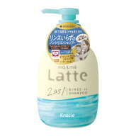 マー＆ミー Latte(ラッテ) リンスインシャンプー 本体 490ml ma&me クラシエ(Kracie)