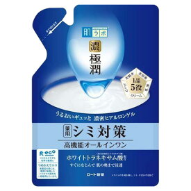 肌ラボ 極潤 美白パーフェクトゲル つめかえ用 80g 詰め替え 詰替 肌研 ハダラボ HADALABO ロート製薬(ROHTO)