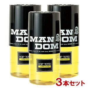 �}���_�� �w�A�g�j�b�N MANDOM HAIR TONIC 330ml 3�Z�b�g�y�������z